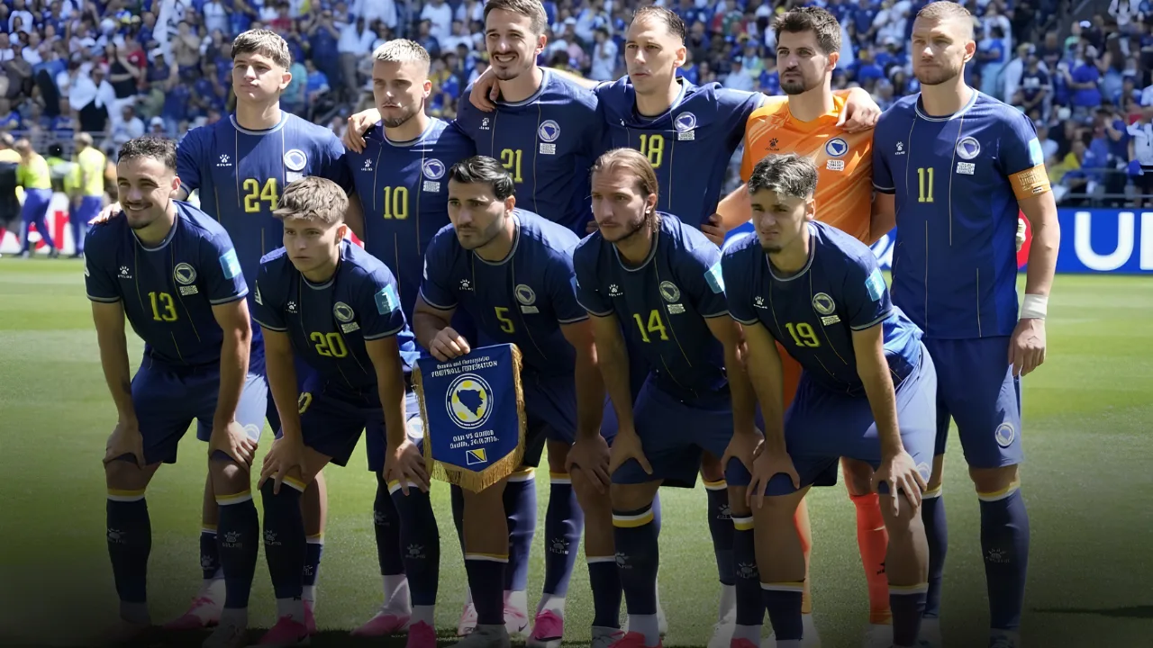 Reprezentacija Bosna i Hercegovina pred utakmicu na Svjetskom prvenstvu 2026